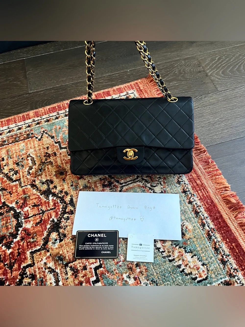 Chanel Classic Vintage Medium Double Flap Bag